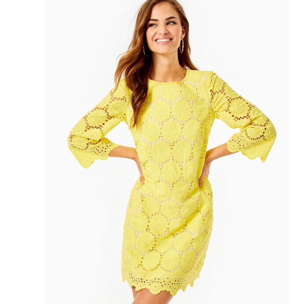 Lilly Pulitzer Mariella Scallop Eyelet Dress